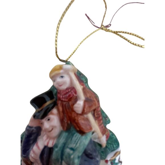 Fitz & Floyd "A Christmas Carol" 3rd Edition 1993 Xmas Tree Ornament with Box - Picture 3 of 9